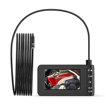 1080P 8mm LCD Displeja Vodotesný, Pevný Kábel 1m Auto Priemyselný Endoskop Endoskopická Kontrola Fotoaparátu na Auto Repair