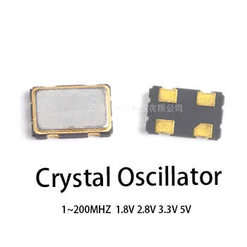 10pcs Aktívne Patch Crystal 5032 OSC 5*3.2 37.125 MHZ Oscilátor Rezonátor