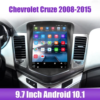 2 Din Android 10.1 autorádia Hands-free 9.7 Palca Pre Chevrolet Cruze 2008-2015 MP5 Prehrávač, GPS, Bluetooth, WiFi, Dotykový Displej