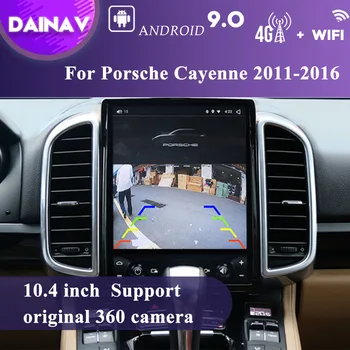 2 din Android auto Rádio multimediálny prehrávač Pre Porsche Cayenne 2011 - 2016 auto stereo autoradio vertikálne obrazovke 2din vedúci jednotky