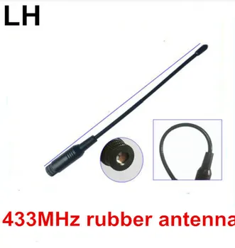 433MHz flexibilné SMA gumená anténa vysokým ziskom 5dBi 433M gumy bič antény 433M bezdrôtového modulu SMA anténu