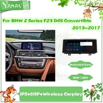 Android autorádia Pre BMW 2 Séria F23 D45 Kabriolet roky 2013-2017 GPS Navigácia, Auto Video, magnetofón Multimediálny MP3 Prehrávač
