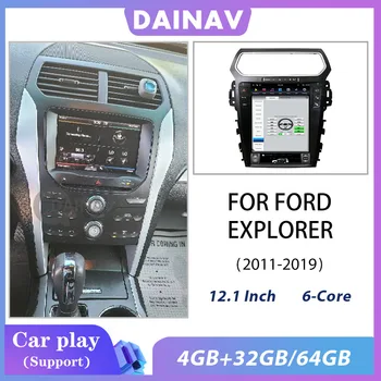 Auto Rádio Stereo Pre ford explorer xlt 2013 GPS Navigácie Multimediálny Prehrávač S CarPlay
