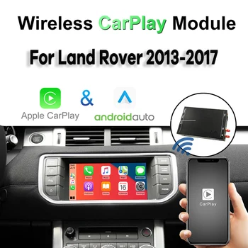 Bezdrôtové CarPlay Android Auto Jaguar XE XF Land Rover Evoque Discovery 4 Modul Box Multimediálne Video Rozhranie Dekodér