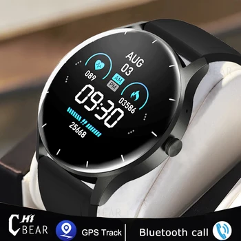 ChiBear Bluetooth Hovor Smart Hodinky Muži Ženy Šport Fitness Tracker Vodotesný IP67 Smartwatch GPS Sledovať Módne Dámy Náramok