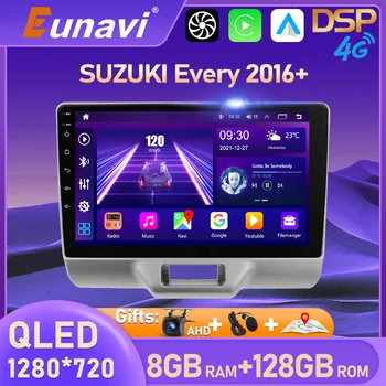 Eunavi Android Auto GPS Navigácia pre Suzuki Každý 2016+ Stereo Hlava jednotka Auto Rádio Multimediálny Prehrávač Videa 2 din 2din dvd