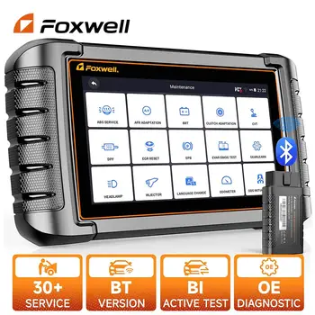 Foxwell NT809BT OBD2 Bluetooth Skener na Auto Diagnostika Skener Aktívne Testy a Bi-Directional Control Diagnostické Nástroje