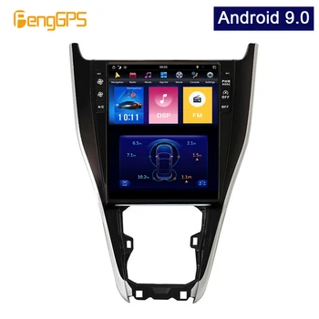 GPS Navigácia pre Toyota Harrier 2013-2019 Audio Headunit Android 9.0 Tesla Vertikálne Obrazovke Auto DVD Player12.1 Palcový 6 Core PX6