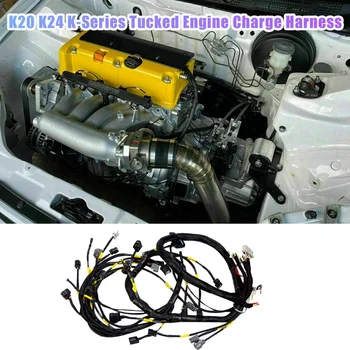 K20 K24 K-Série Zastrčený Motora Postroj Pre Honda, Acura K-Swap Integra CRX EK NAPR. Občianske EP3 01-05 RSX 02-04