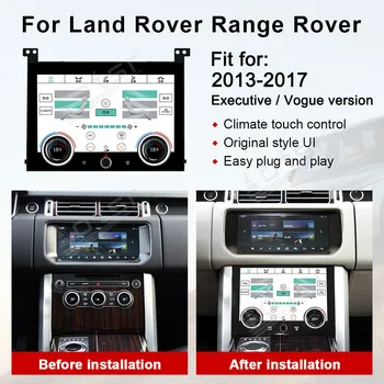 Klimatizácia Rada Android Pre Land Rover Range Rover SVA LWB L405 2012 2013 2014 2015-2017 Auto Multimediálne Rádio Prehrávač, Stereo