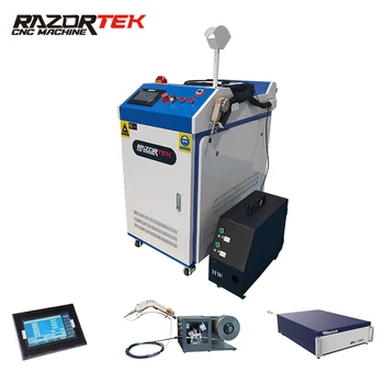 laserové odstraňovanie hrdze, čistenie ručné fiber laser čistiaci stroj 3in1 moc raycus max ipg jpt reci