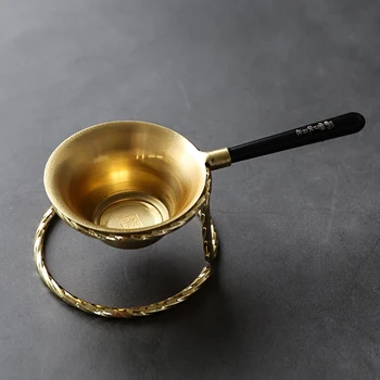 meď čaj lapače s držiak na čajové príslušenstvo