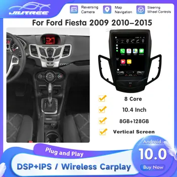 Plazmové Obrazovky 8+128 GB Android 10.0 Pre Ford Fiesta 2009 2010 2011 2012-2015 autorádia DVD GPS Hráč Ústrojenstva Auto Stereo Rádio