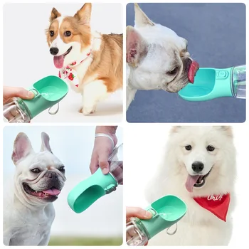 Prenosné Pes Fľaša Na Vodu Pre Malé Veľké Psy Misy Vonkajšie Chôdza Šteňa Pet Cestovná Fľaša Na Vodu Mačka Pitnej Misy Psa Dodávky