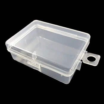 Priehľadné Plastové Úložný Box Jasné, Námestie Viacúčelový Displej Prípade, Plastové Šperky Úložné Boxy