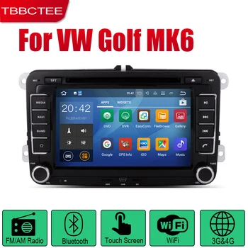 TBBCTEE Android autorádia Stereo GPS Navigácia Pre Volkswagen VW Golf MK6 2008~2014 Bluetooth, wifi 2din autorádia Stereo