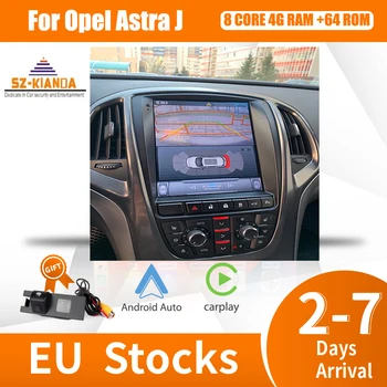 Vertikálne Obrazovke Auta GPS Multimediálne Video Rádio Prehrávač Pre Opel Astra J Verano Android 11 Navigácie Stereo Carplay