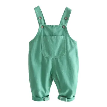 VIDMID Detské traky na Jar a na Jeseň 1-3 rokov západného štýlu nohavice s skryté tlačidlá pre dieťa to na jeseň nohavice P6437