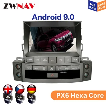 ZWNAV Android 9.0 Rádio Dotykový Displej Pre LEXUS LX570 2007 2008-2015 Vedúci Jednotky GPS Navigácie Audio Multimediálne Stereo Prijímač